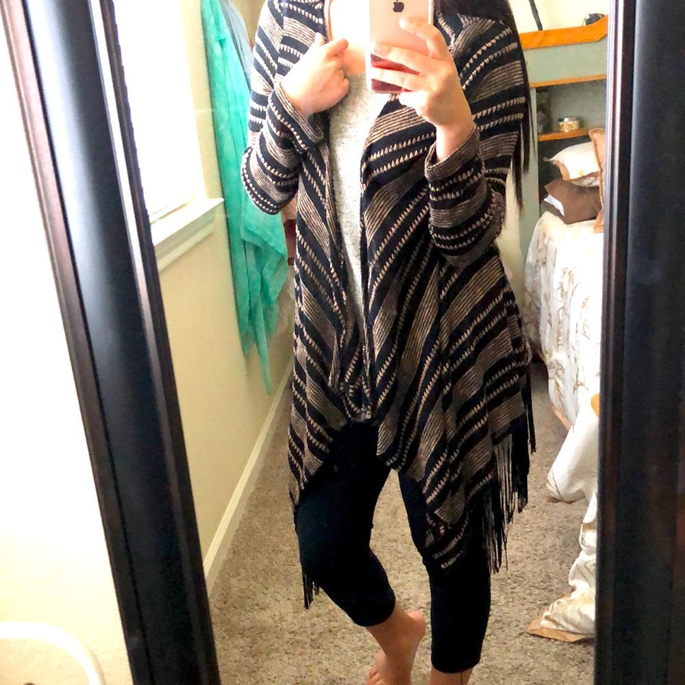 Black and Tan Duster